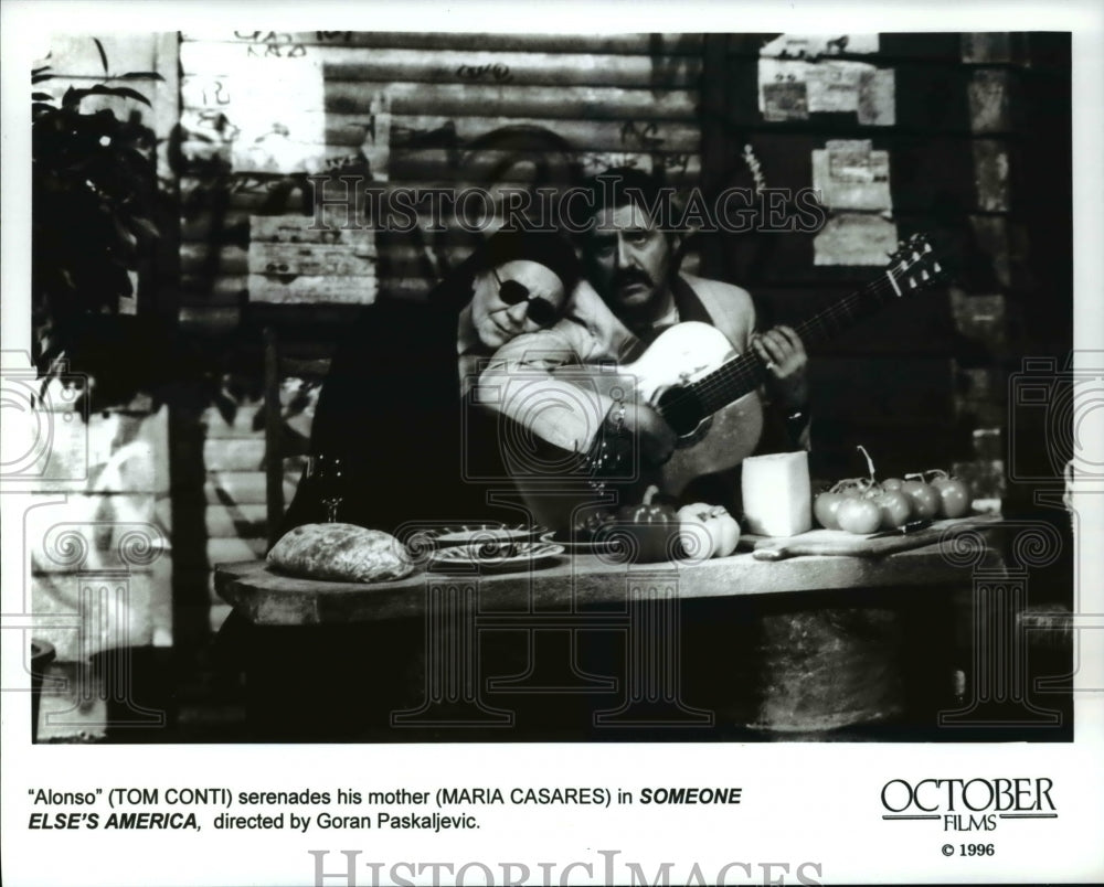 1996 Press Photo Maria Casares Tom Conti in Someone Else's America - cvp29038 - Historic Images
