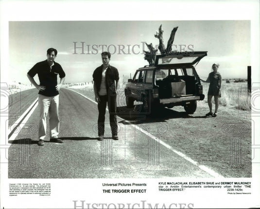 1995, Elisabeth Shue in The Trigger Effect - Historic Images