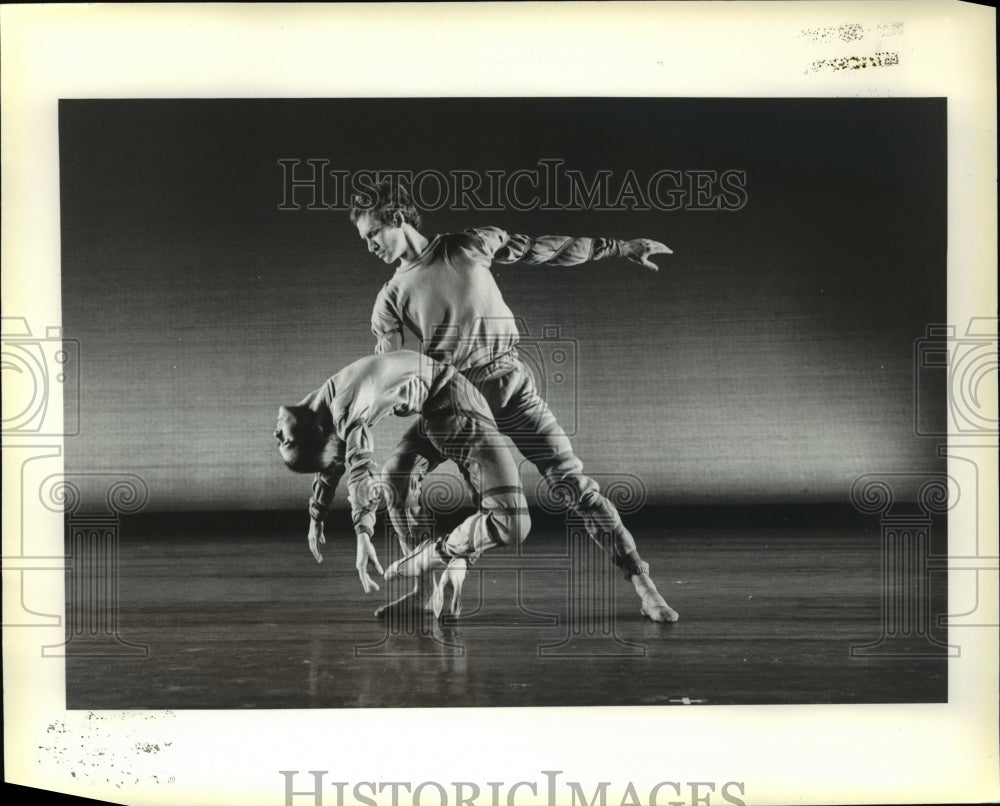 1984 Press Photo Christoper Stygar and Judith Shoaff in Signals- Historic Images