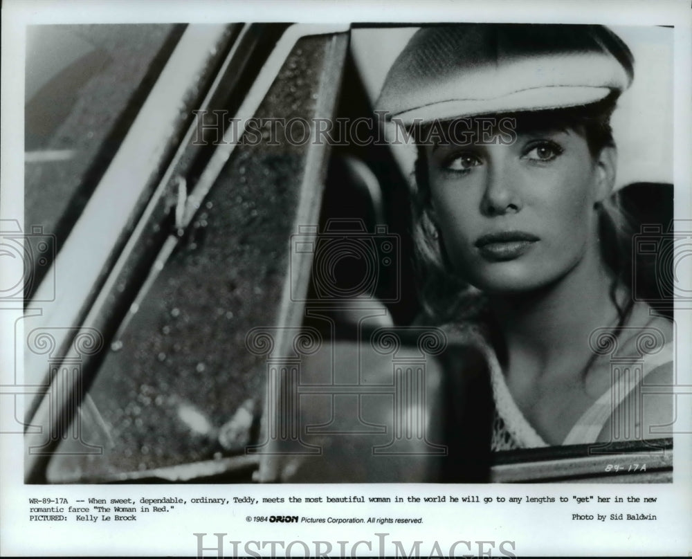 1987 Press Photo Kelly Le Brock in The Woman in Red- Historic Images