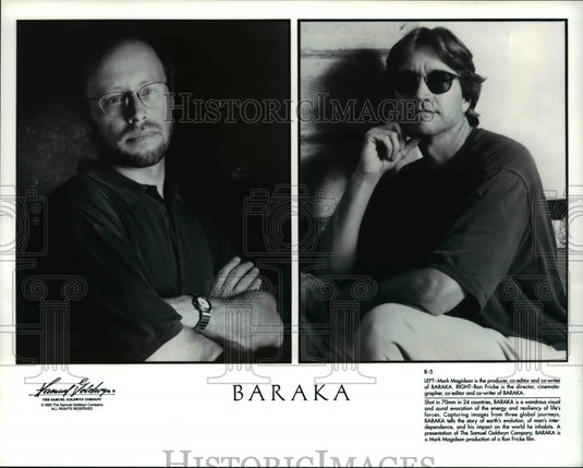 Undated Press Photo Mark Magidson Producer Barkaka Ron Fricke- Historic Images