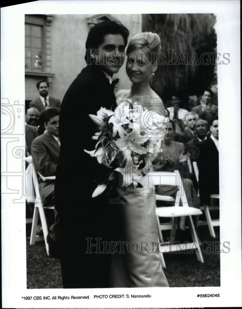 1997 Press Photo John Stamos Kelly Rowan in A Match Made in Heaven - cvp29534 - Historic Images