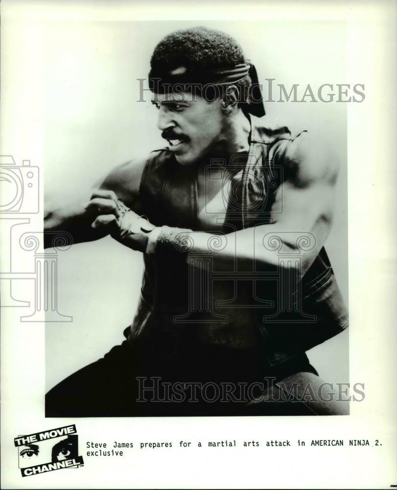 1988 Press Photo American Ninja 2 Steve James- Historic Images