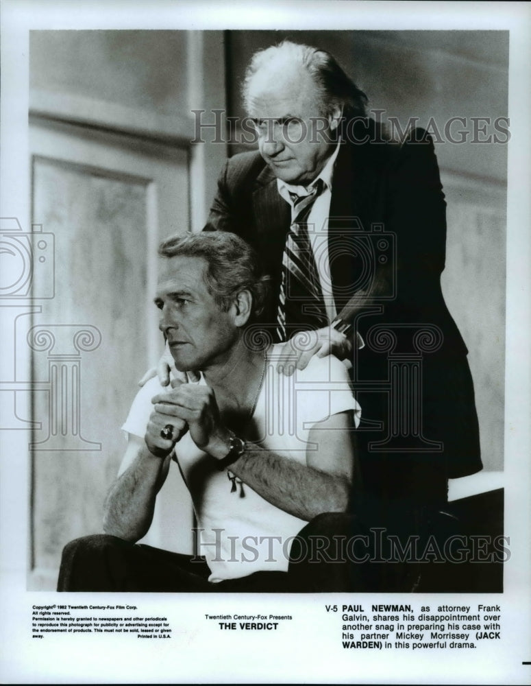 1982 Press Photo Movie The Verdict- Historic Images