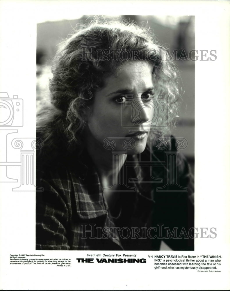 1993, Nancy Travis as Rita Baker in The Vanishing - cvp30008 - Historic Images