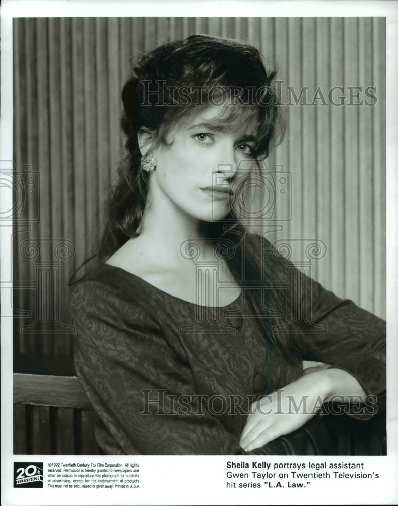 1992 Press Photo Sheila Kelly on L. A. Law - cvp30053 - Historic Images