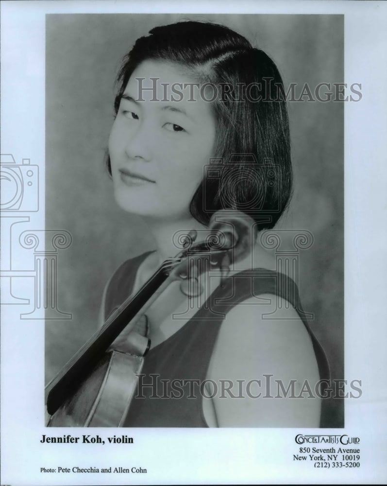 1995, Jennifer Koh, Violin - cvp30093 - Historic Images