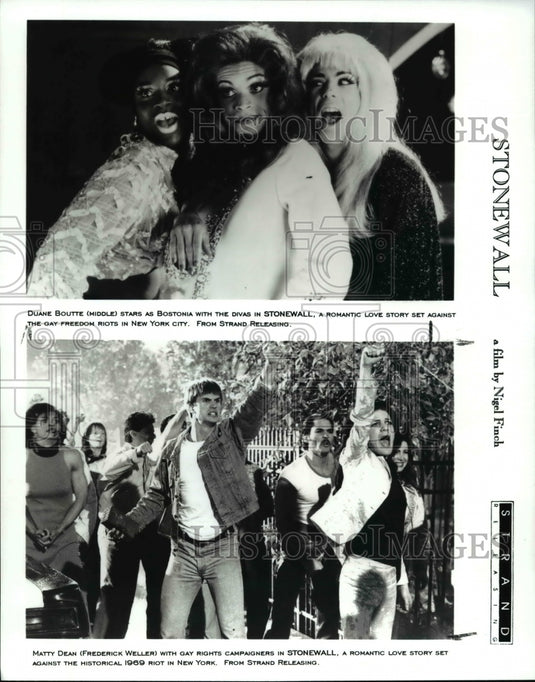 Undated Press Photo Diane Boutte Stars As Bostonia With The Divas In Stonewall - Historic Images