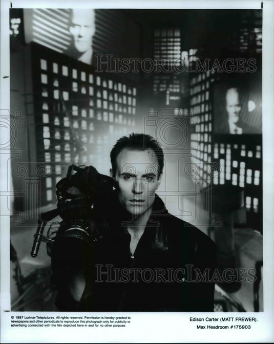 Undated Press Photo Max Headroom TV Series - cvp30304- Historic Images