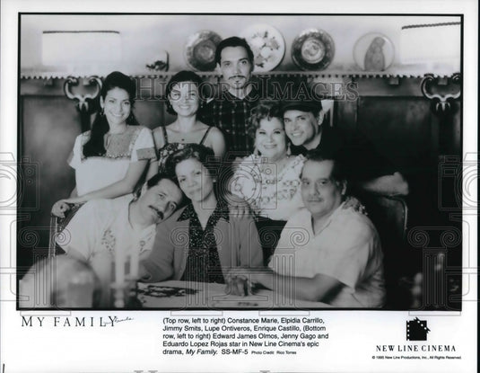 Press Photo Constrance Marie Elpidia Carrillo Jimmy Smitts Lupe Ontiveros-Historic Images