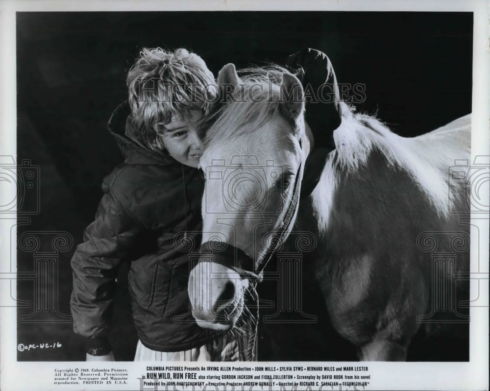 1969 Mark Lester in Run Wild, Run Free  - Historic Images