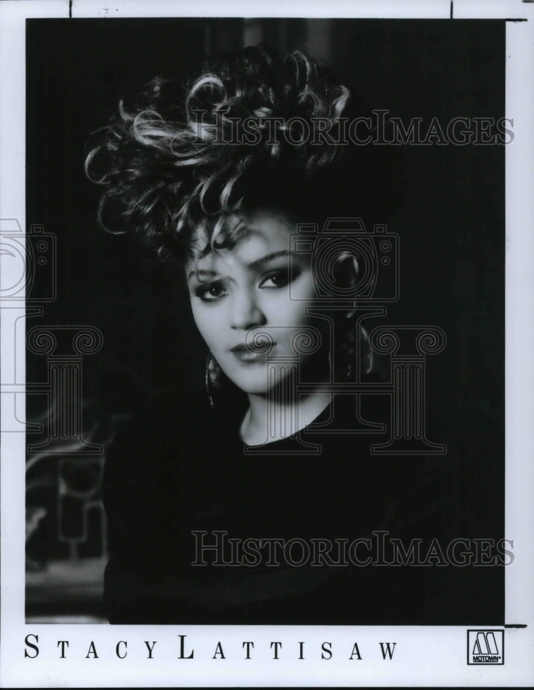 1986 Press Photo Stacy Lattisaw - Historic Images