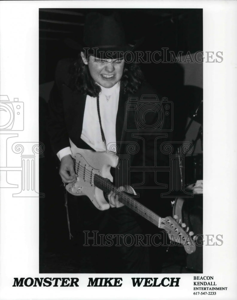 Press Photo Monster Mike Welch Musician - cvp30581- Historic Images