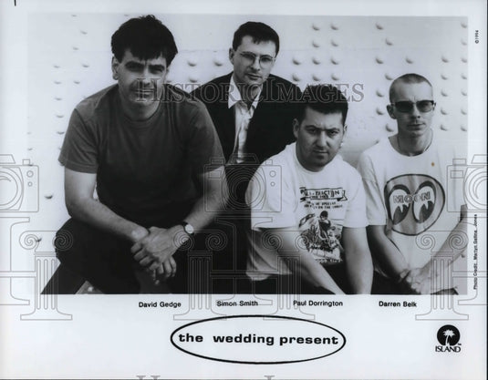 Press Photo The Wedding Present - Historic Images