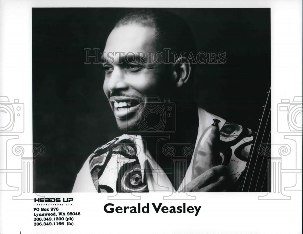 1995 Press Photo Gerald Veasley - cvp30995 - Historic Images