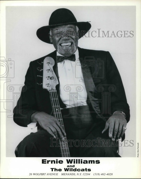 Press Photo Ernie Williams And The Wildcats - Historic Images