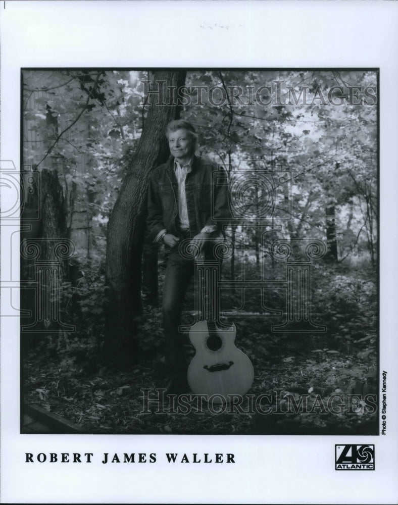 Press Photo Author and guitarist Robert James Waller - cvp31208- Historic Images