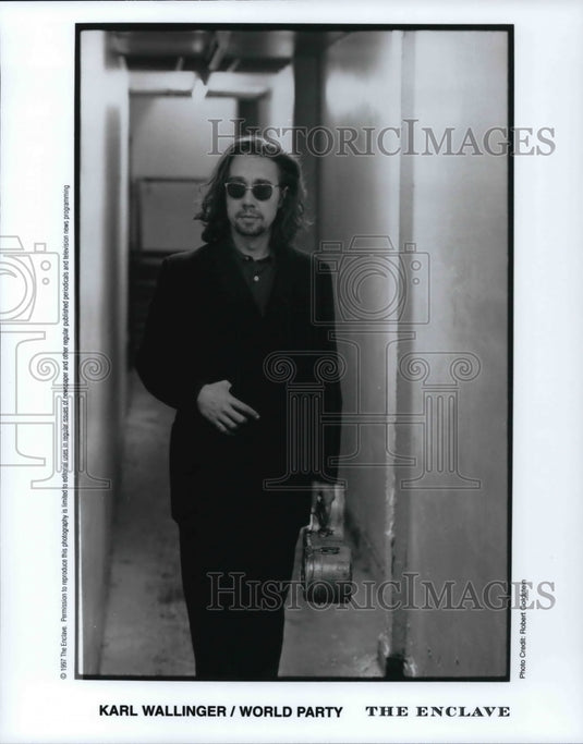 Press Photo Musician Karl WAllinger - cvp31210- Historic Images