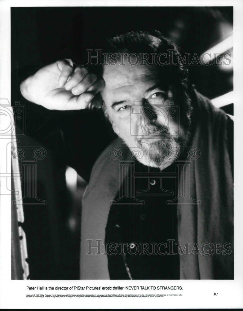 1995, Peter Hall, Director of Never Talk to Strangers - cvp31301 - Historic Images