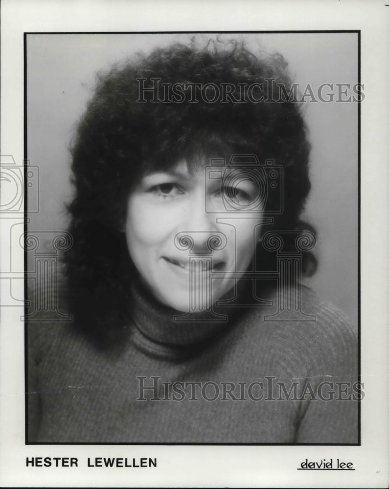 1985 Press Photo Hester Lewellen - cvp31313- Historic Images