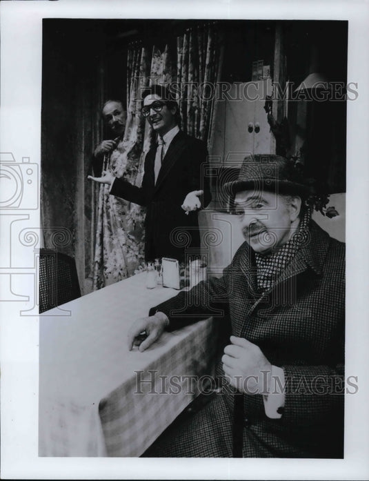 1973 Press Photo The Sunshine Boys starring Jack Albertson, Lewis Stadlen, and - Historic Images