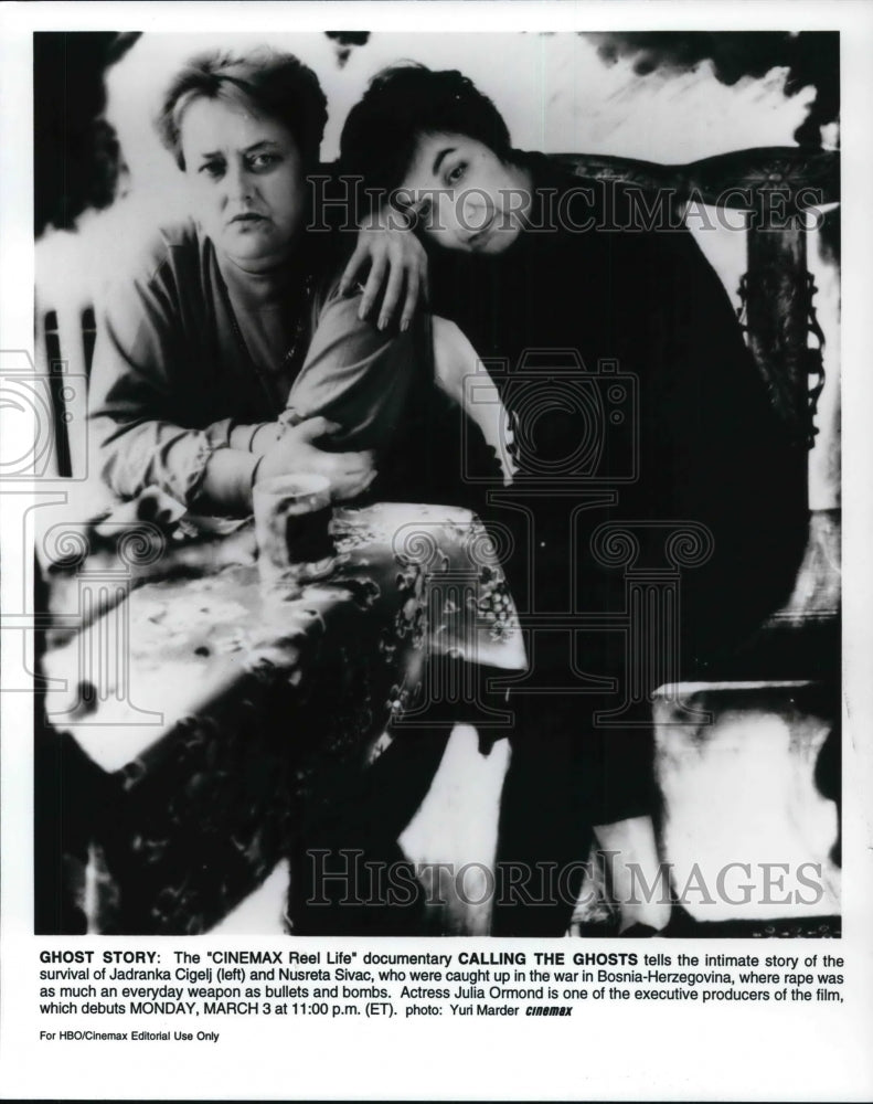 1998 Press Photo Movie Calling the Ghost - cvp31402 - Historic Images