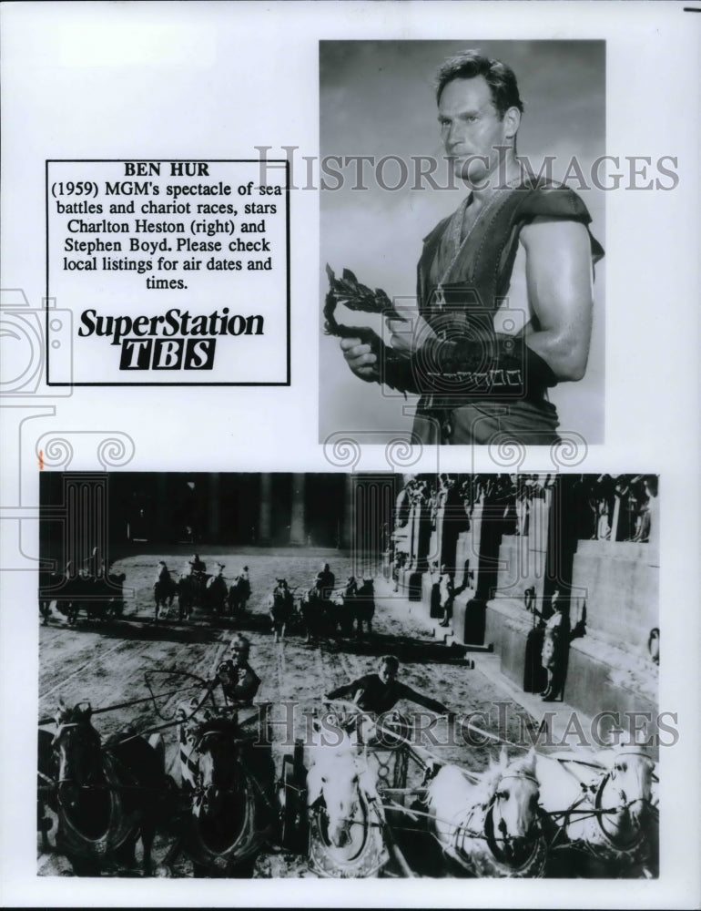 1988 Press Photo Movie Ben Hur - cvp31423-Historic Images