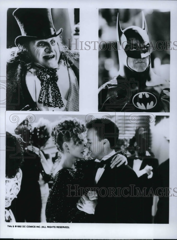 1992 Press Photo Movie The Bat, The Cat&amp; The Penguin: Batman Returns - cvp31426-Historic Images