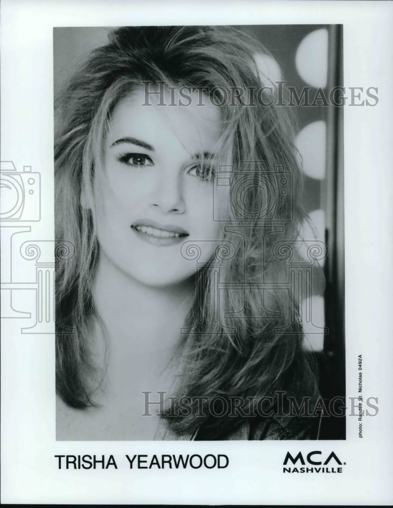 Press Photo Trisha Yearwood Music Artist - Historic Images