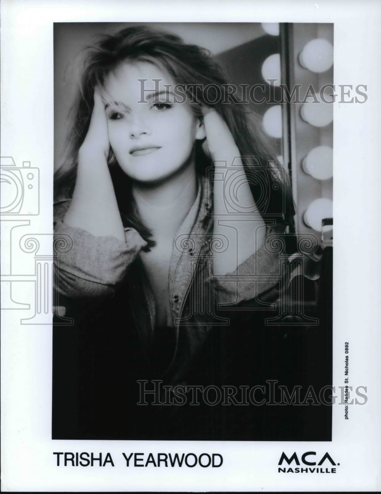 Press Photo Trisha Yearwood - Historic Images