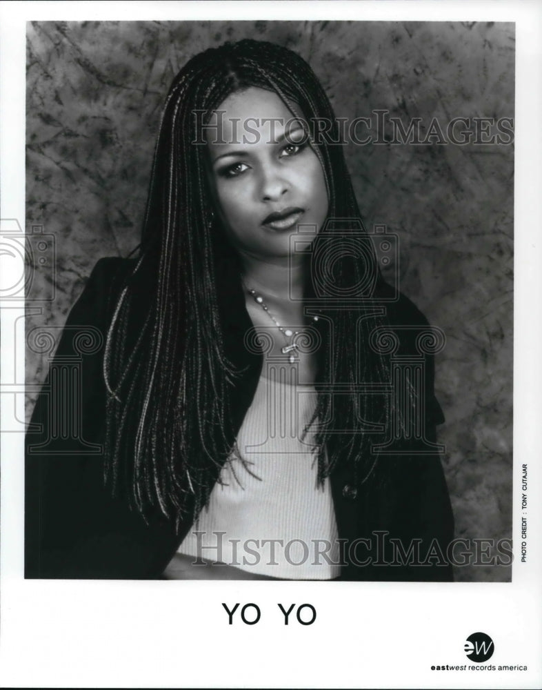 Press Photo Singer Yo Yo - Historic Images