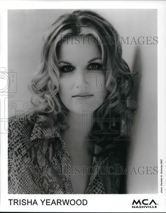 Press Photo singer Trisha Yearwood - Historic Images