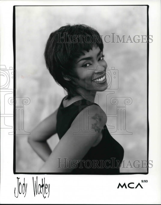 Undated Press Photo Jody Watley - Historic Images