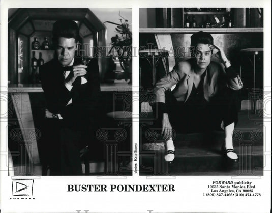 Press Photo Buster Ponexter Music Artist - Historic Images