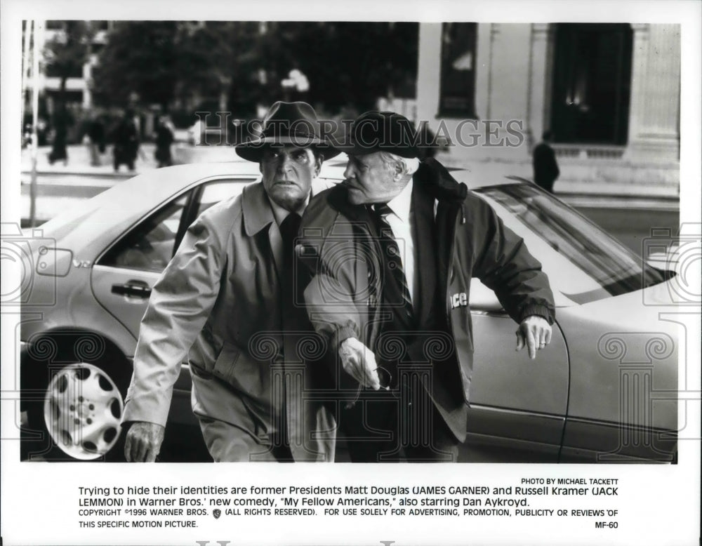 1996 Press Photo Movie My Fellow Americans - cvp31686-Historic Images