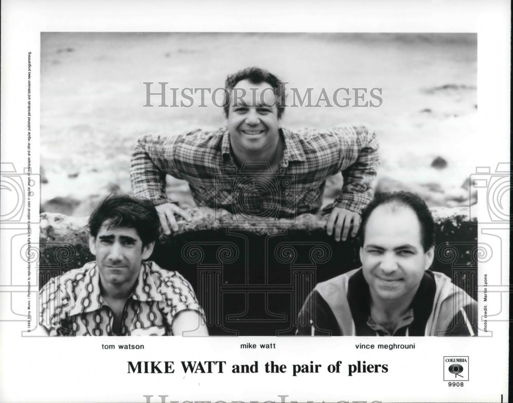 Press Photo Mike Watt &amp; the Pair of Pliers - Historic Images