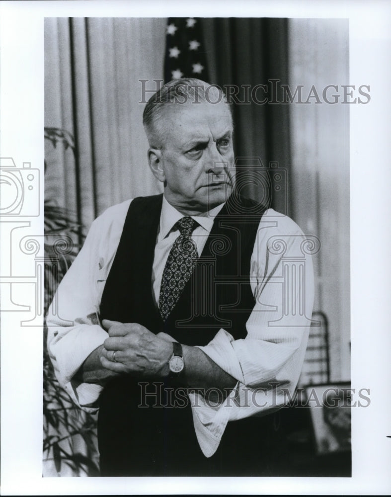 1987 Press Photo George C. Scott in Mr. President - cvp31766- Historic Images