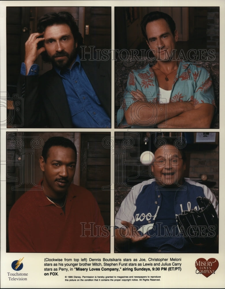 1995, Dennis Boutsikaris in "Misery Loves Company" - cvp31810 - Historic Images