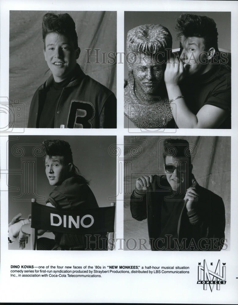 Undated Press Photo Dino Kovas "New Monkees" - cvp31857-Historic Images