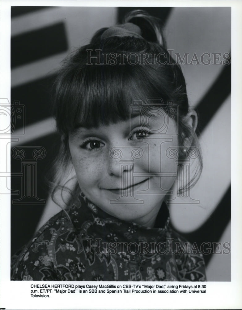 1989 Chelsea Hertford in Major Dad  - Historic Images