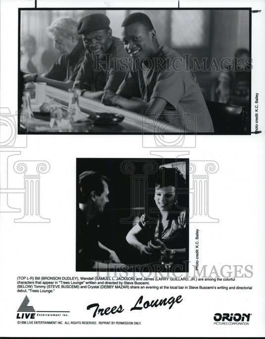 1996, Bronson Dudley Samuel L. Jackson Larry Guillard in Trees Lounge - Historic Images