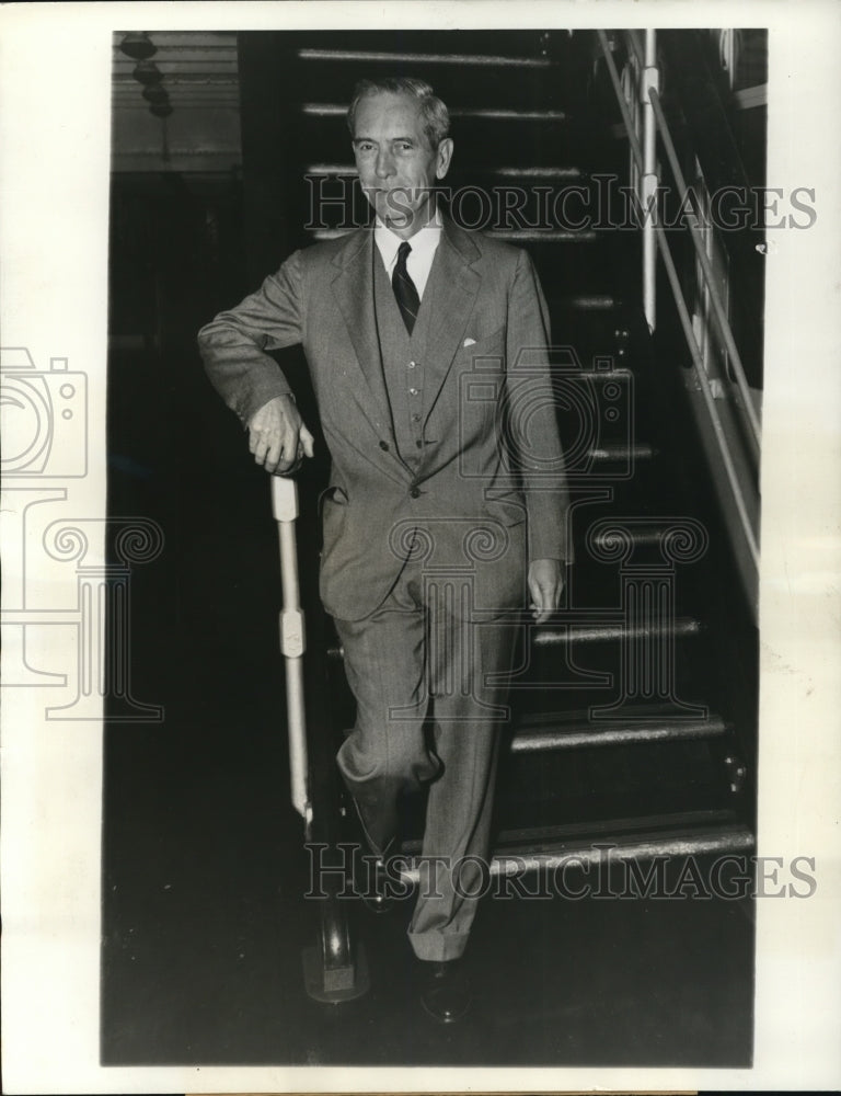 1935 Press Photo Breckinbridge Long American Ambassador to Italy - cvp31980-Historic Images