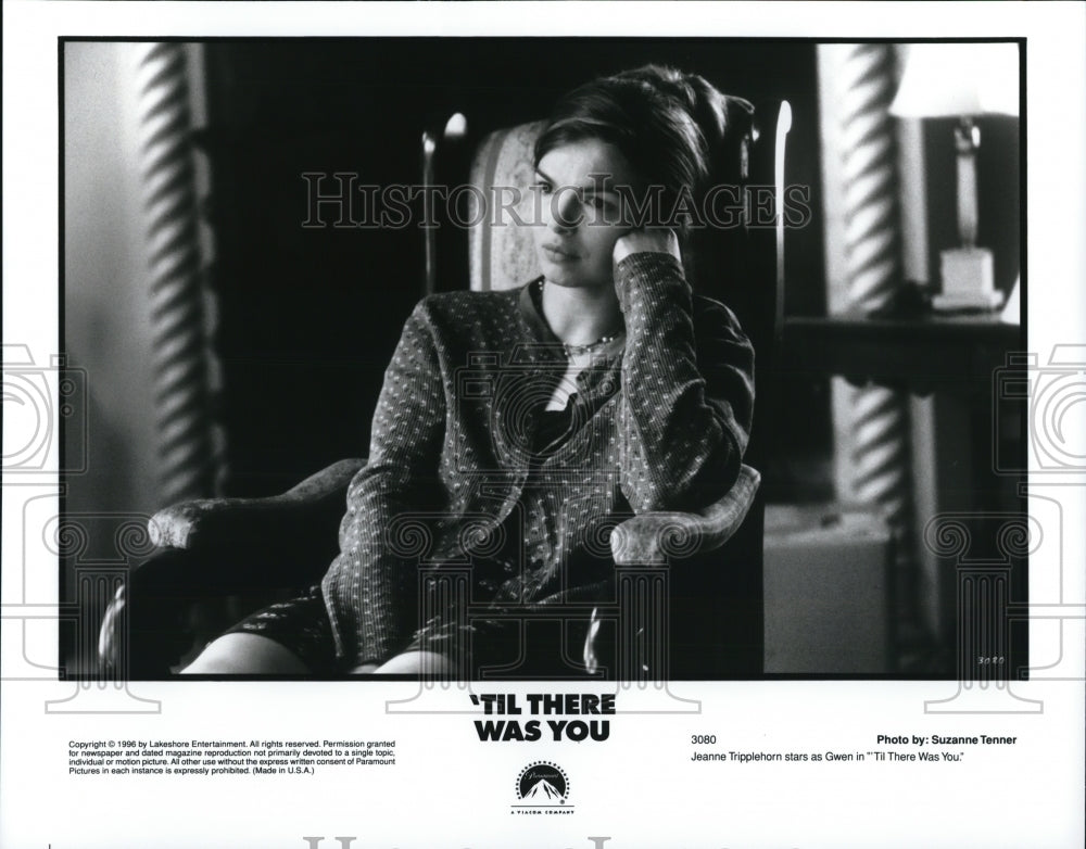 1986 Press Photo Jeanne Tripplehorn in Til There Was You - Historic Images