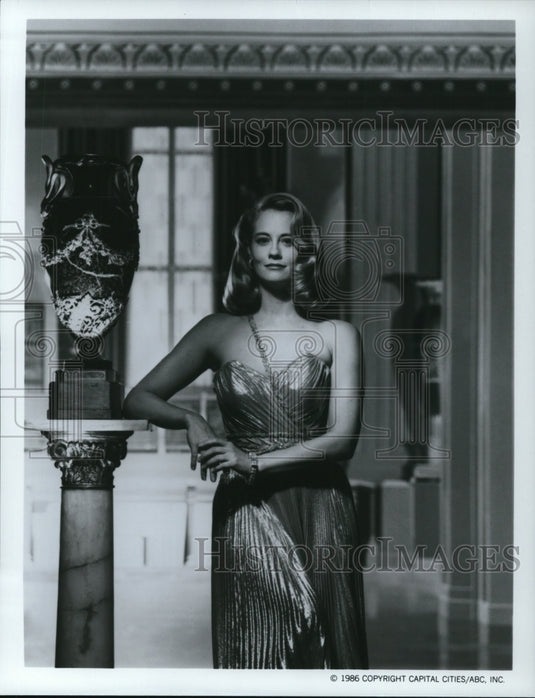 1986 Press Photo Cybil Shepard In Moonlighting - cvp32454- Historic Images