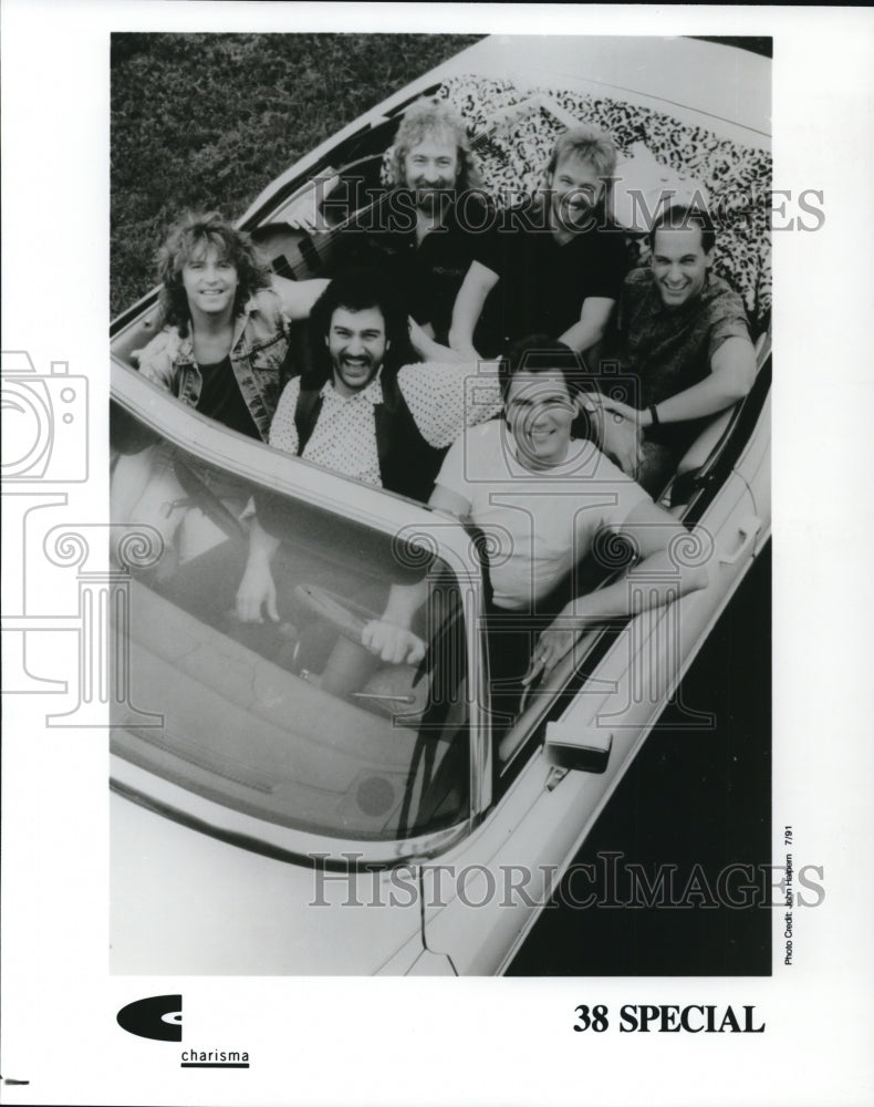 1992, Max Carl Larry Junstrom Danny Chauncey of 38 Special - Historic Images