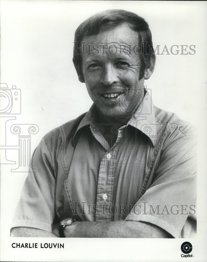 1972 Press Photo Charlie Louvin Country Music Singer and Songwriter - cvp32685-Historic Images