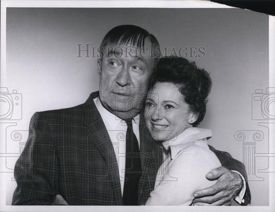 Undated Press Photo William Demarest stars on My Three Sons TV show - Historic Images