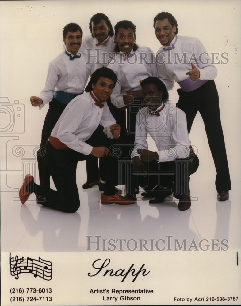 1986 Ed Glenn Bryner Edwards Lou Johnson Eric Johnson Richard Brown - Historic Images