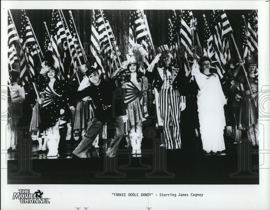 1985 Press Photo James Cagney in Yankee Doodle Dandy - Historic Images