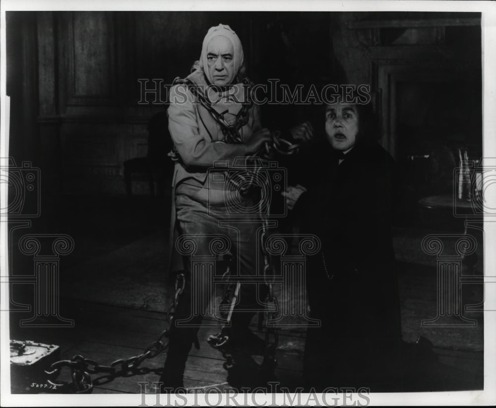 1978 Press Photo Scene from Scrooge - Historic Images